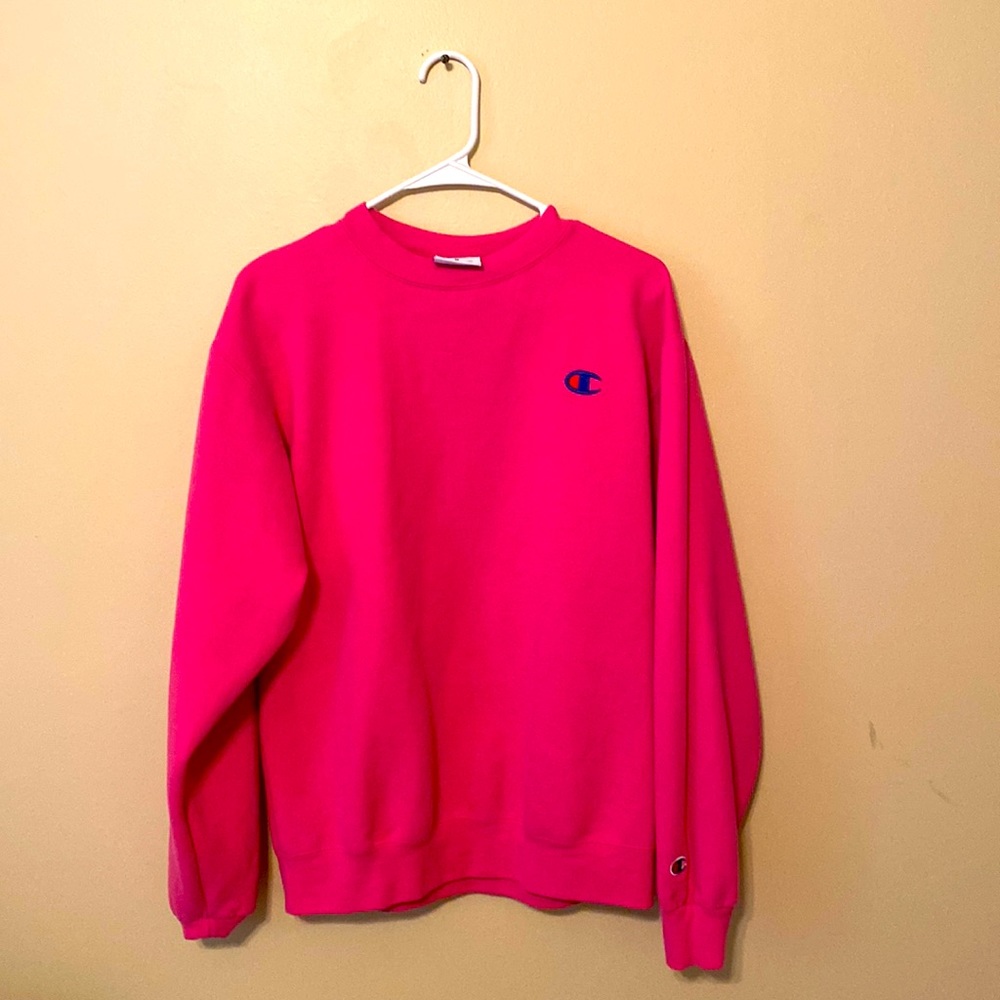 Pink Champion Sweatshirt